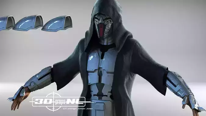 Sith Eradicator Full kit for Cosplay 3D print model