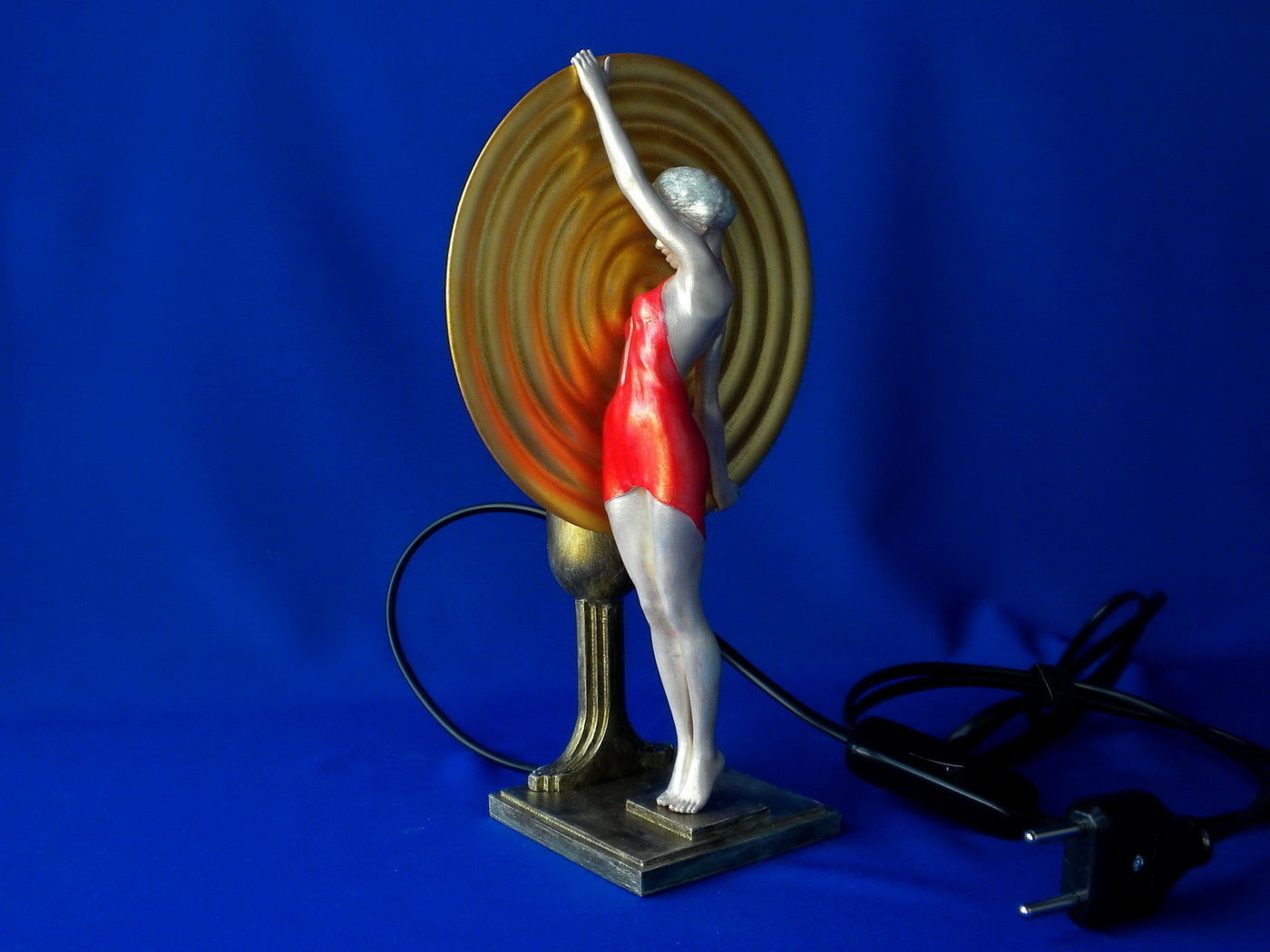 Art Deco Lamp 1 3D print model_11