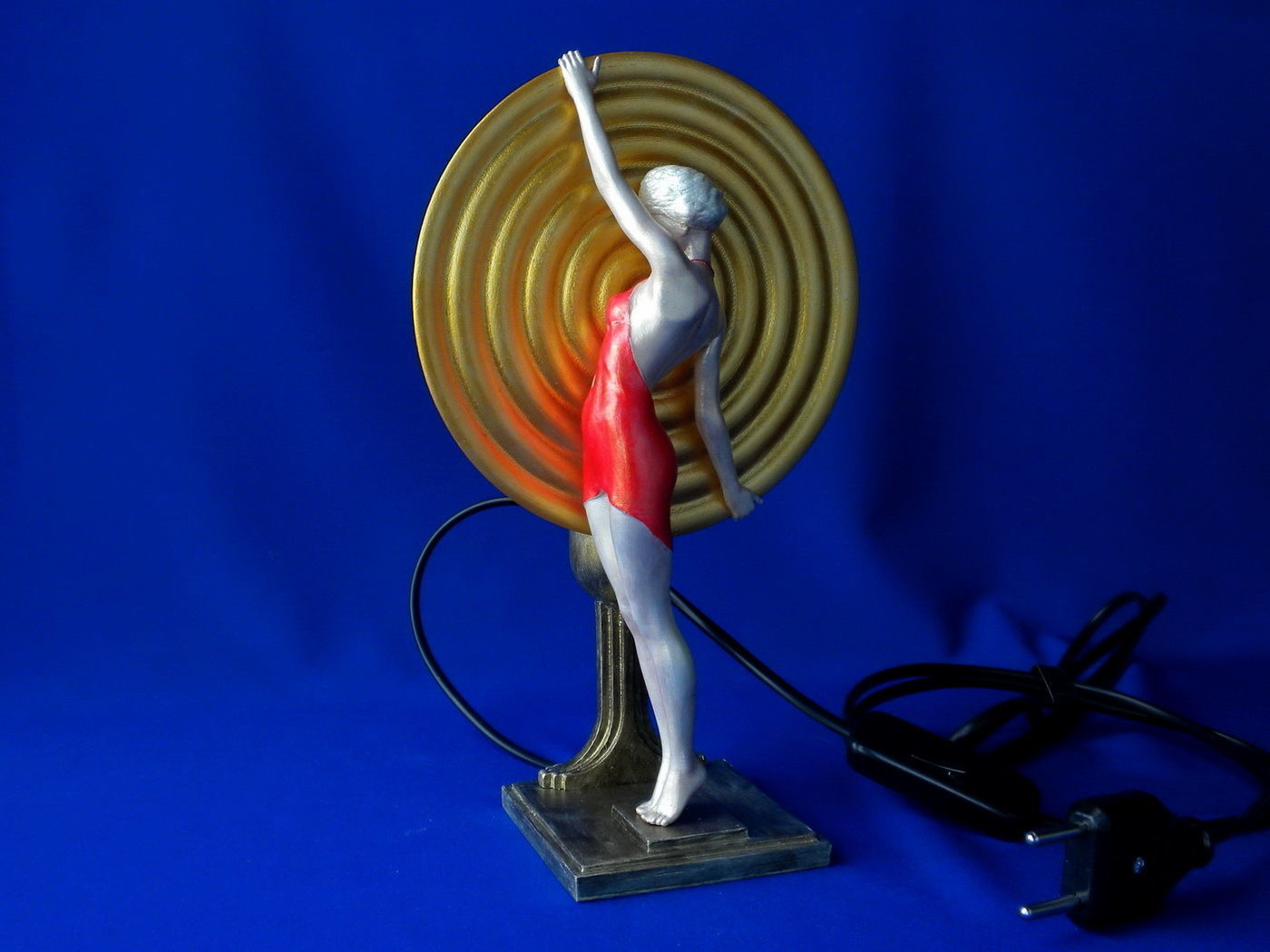 Art Deco Lamp 1 3D print model_12