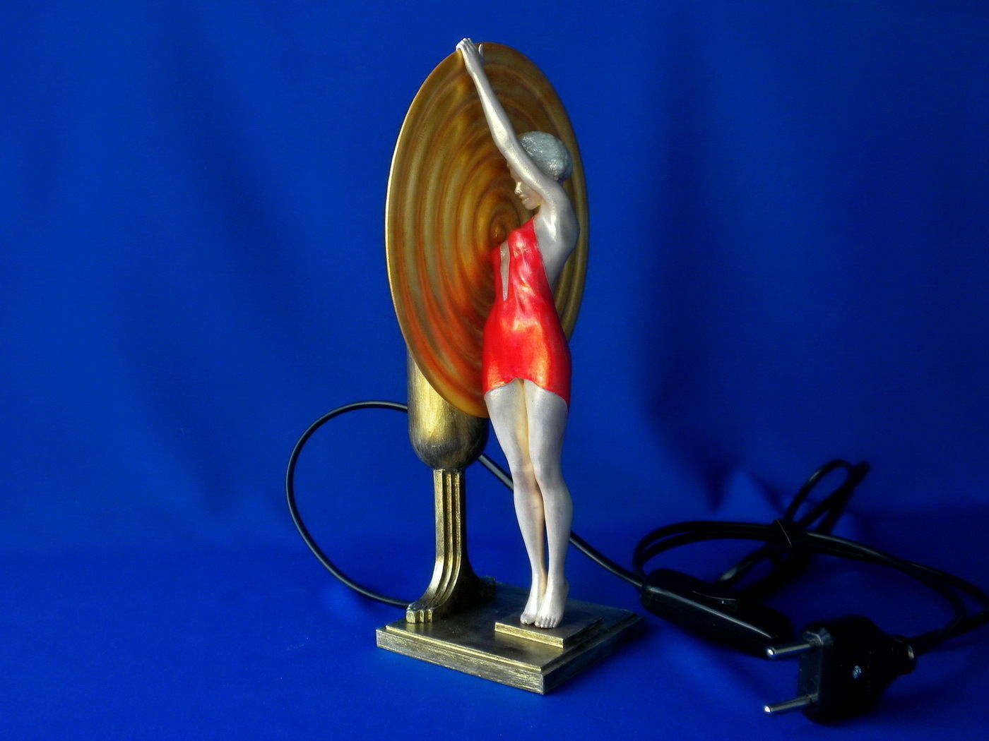 Art Deco Lamp 1 3D print model_10