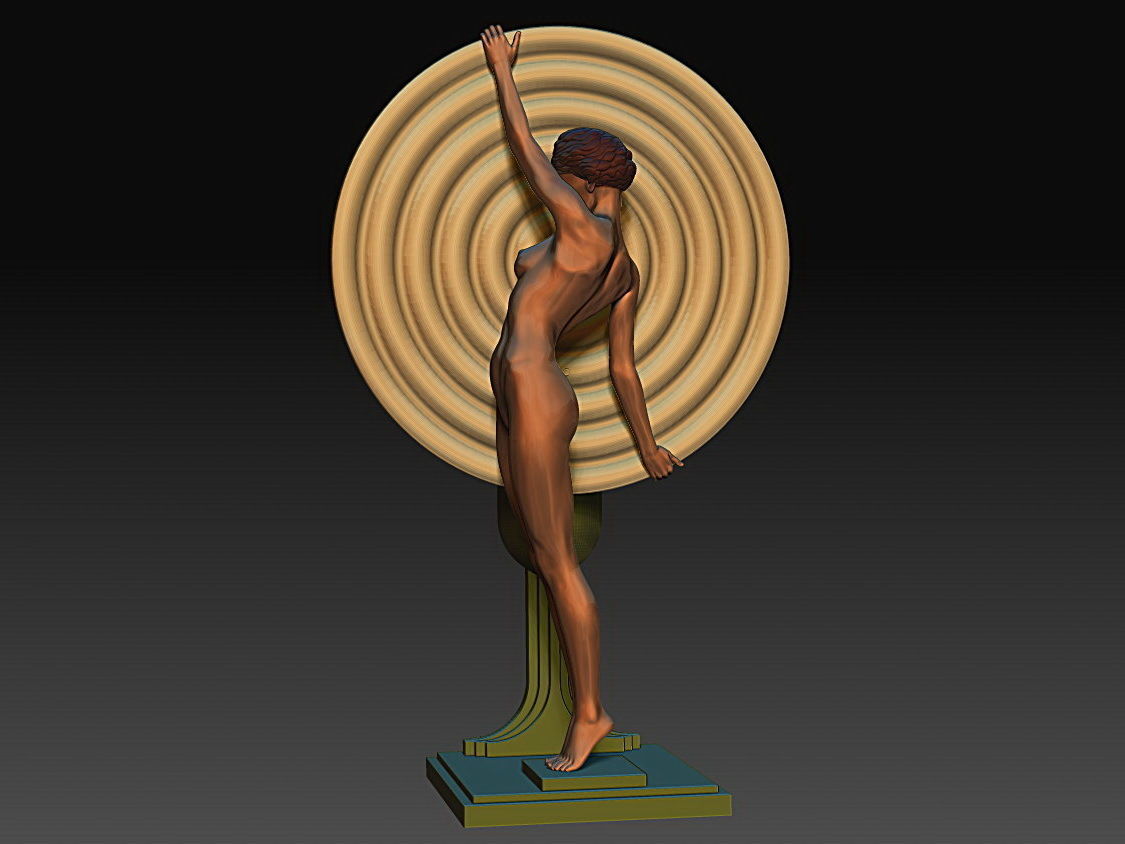 Art Deco Lamp 1 3D print model_23