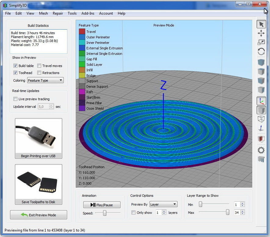 Art Deco Lamp 1 3D print model_16
