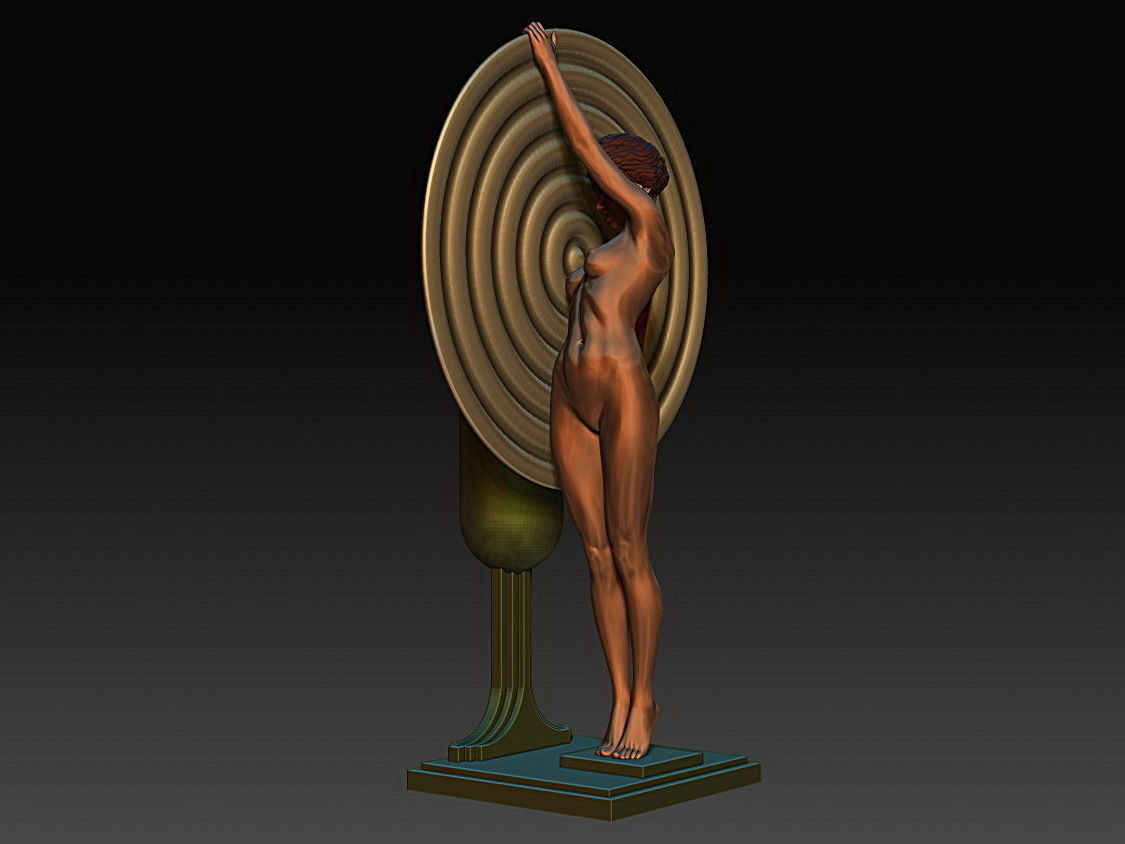 Art Deco Lamp 1 3D print model_22