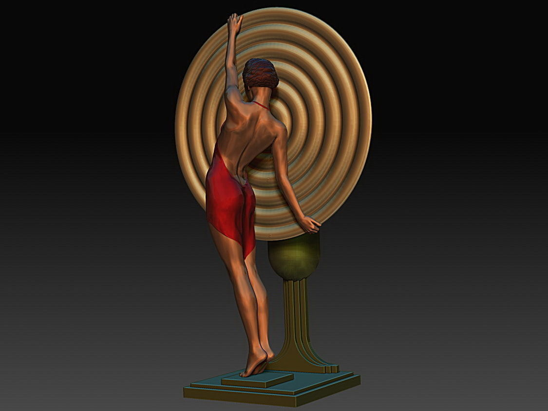 Art Deco Lamp 1 3D print model_21