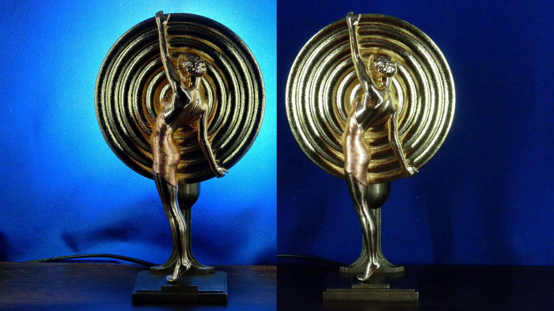 Art Deco Lamp 1 3D print model_3
