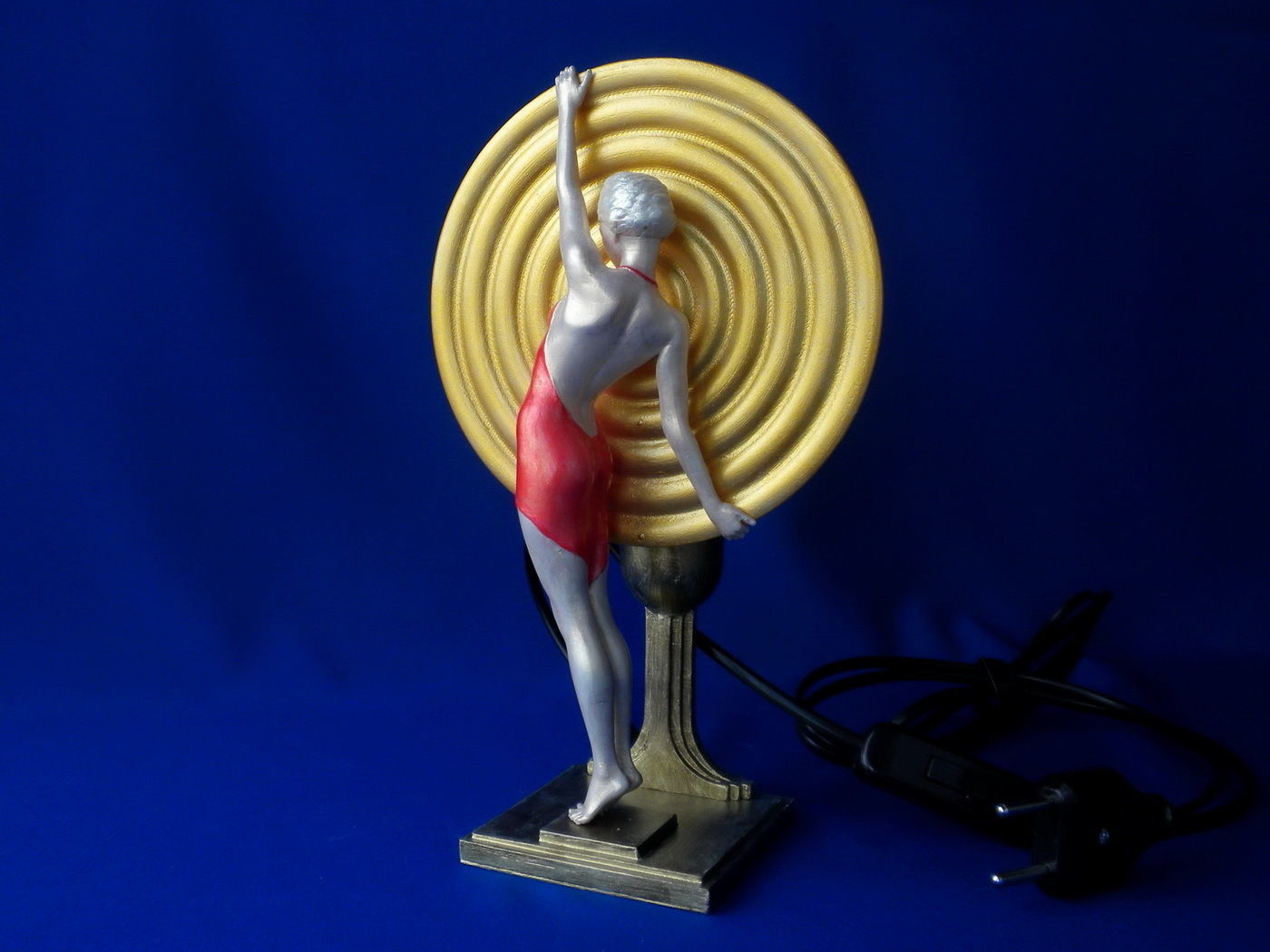 Art Deco Lamp 1 3D print model_5