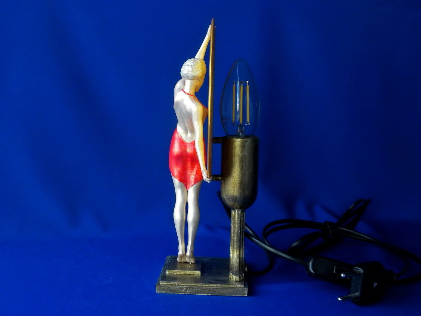 Art Deco Lamp 1 3D print model_8