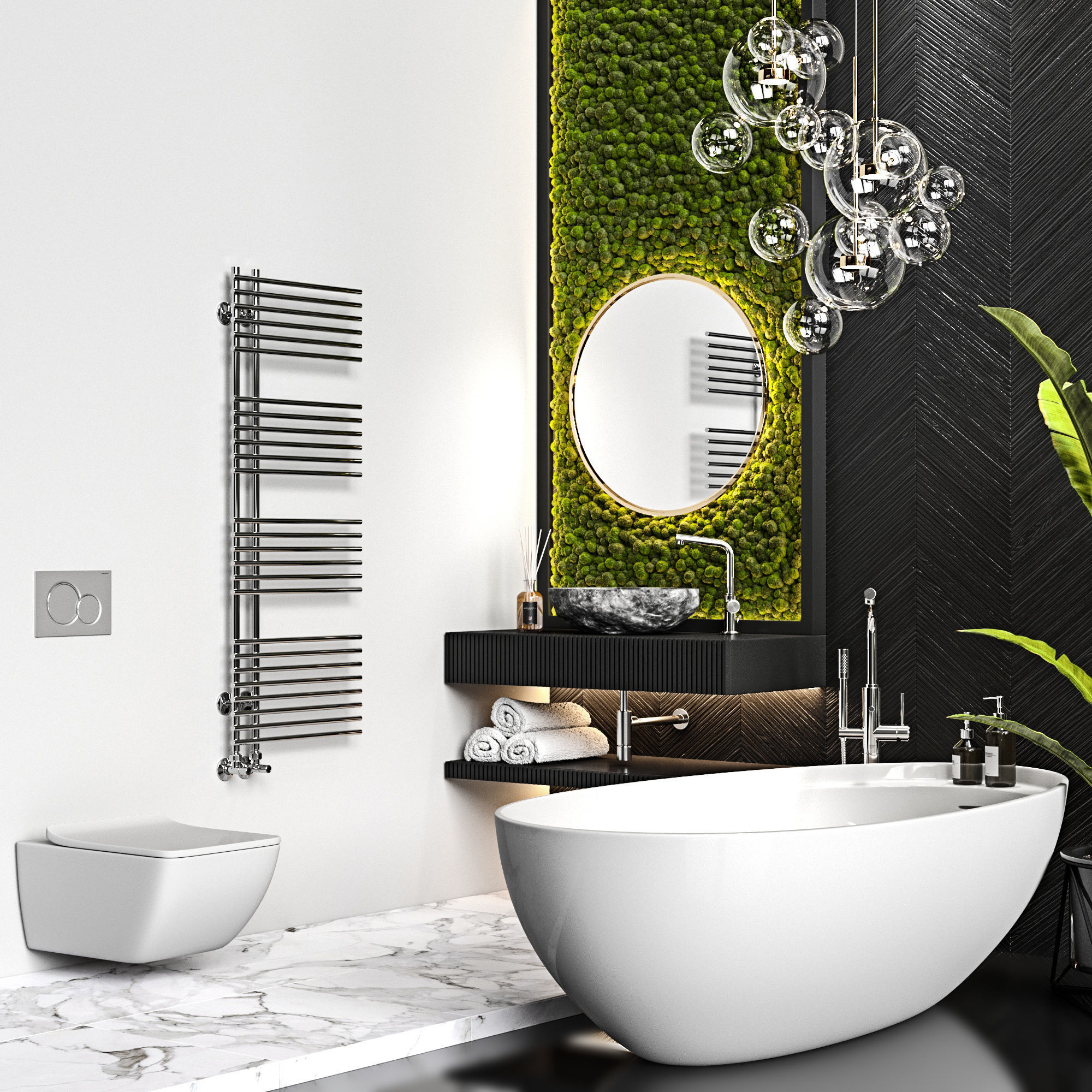 Bathroom Set 2 3D model_1