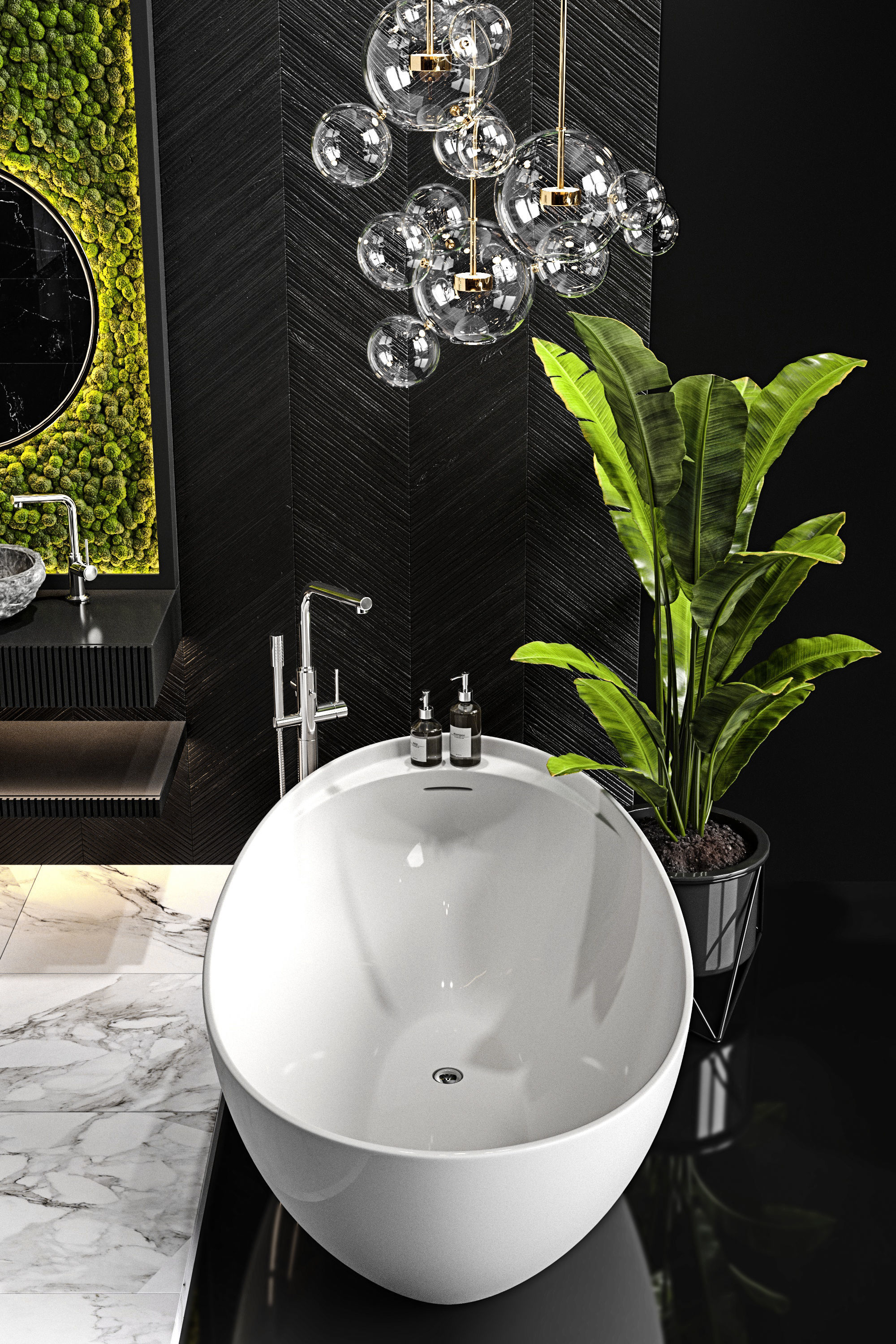 Bathroom Set 2 3D model_3