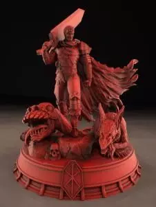 diorama berserk -guts 3D model