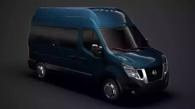 Nissan NV 400 L2H3 Minibus 2020 3D model