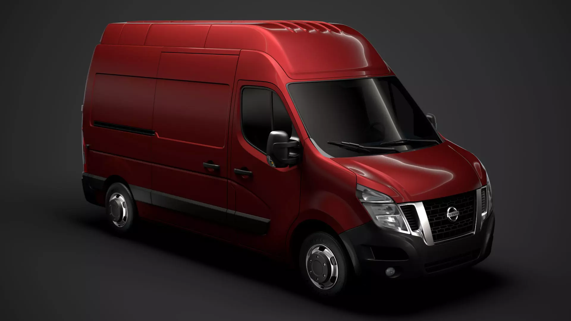 Nissan NV 400 L2H3 Van 2020 3D model_0