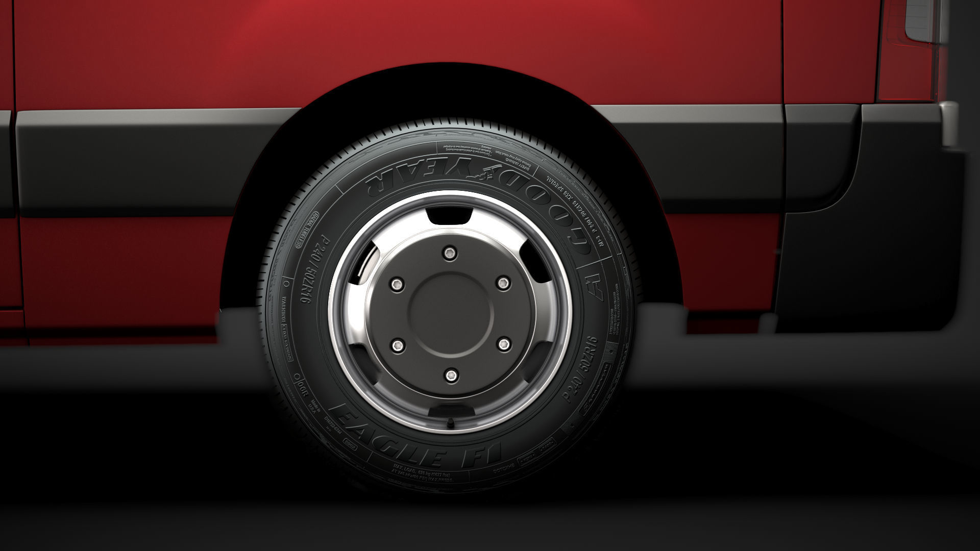 Nissan NV 400 L2H3 Van 2020 3D model_7