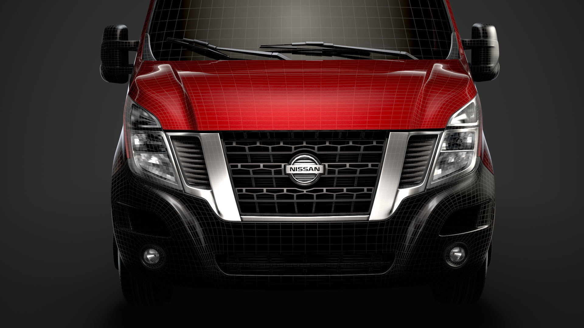 Nissan NV 400 L2H3 Van 2020 3D model_34