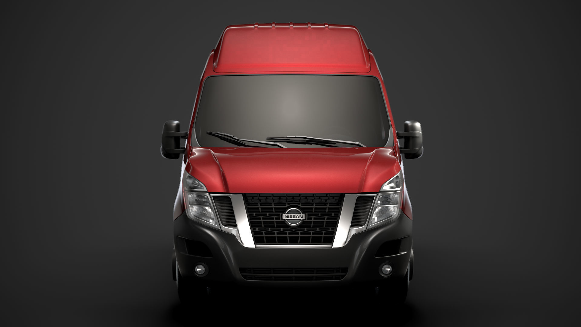 Nissan NV 400 L2H3 Van 2020 3D model_9