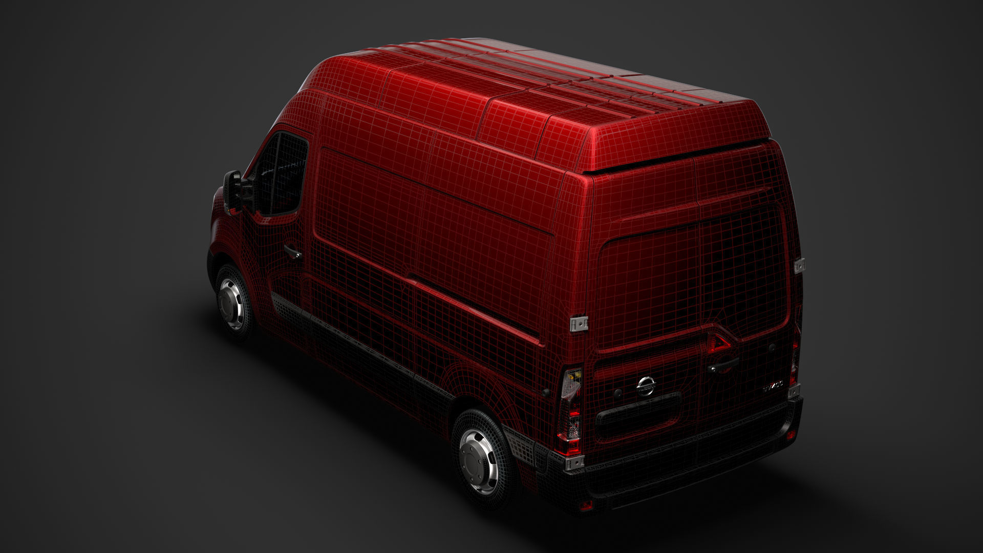 Nissan NV 400 L2H3 Van 2020 3D model_31