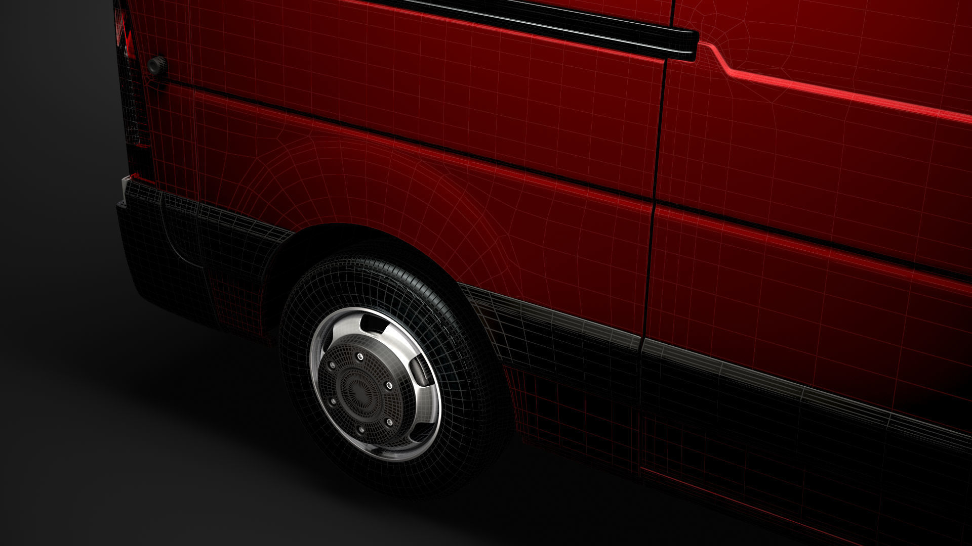 Nissan NV 400 L2H3 Van 2020 3D model_39