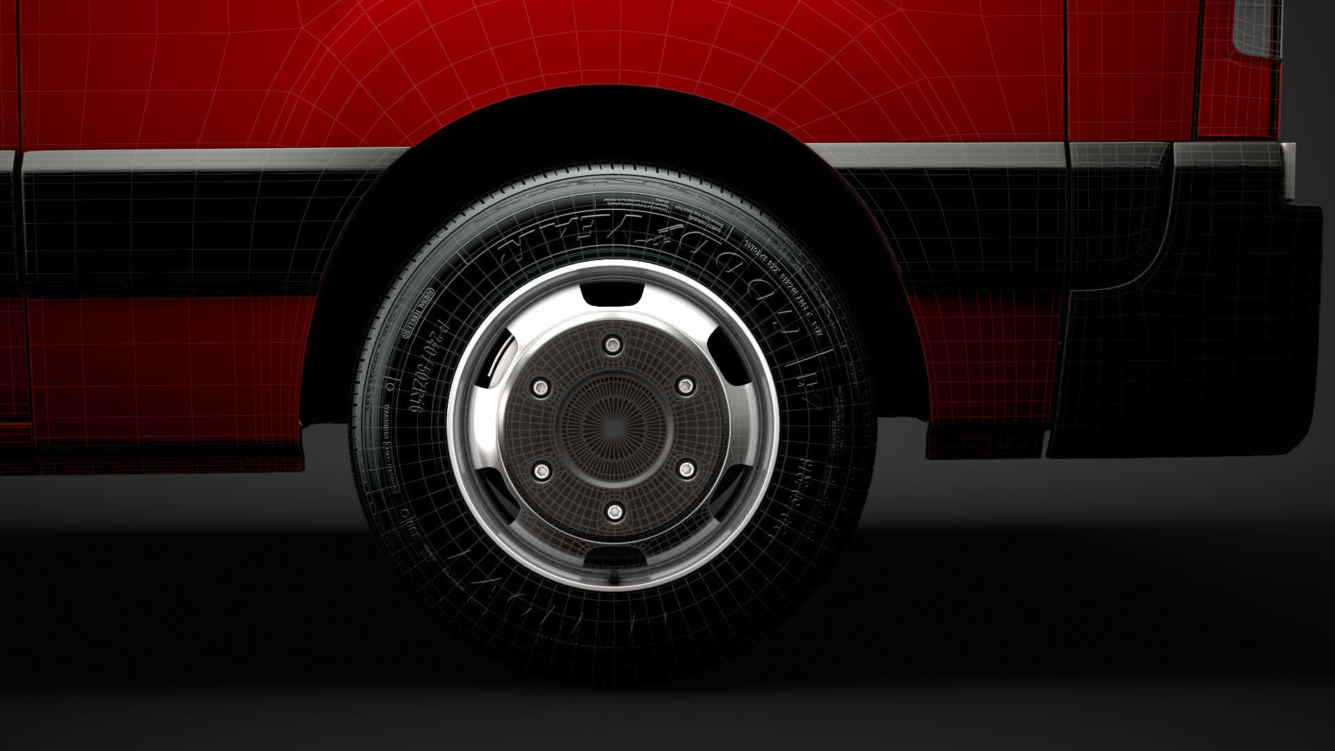 Nissan NV 400 L2H3 Van 2020 3D model_35