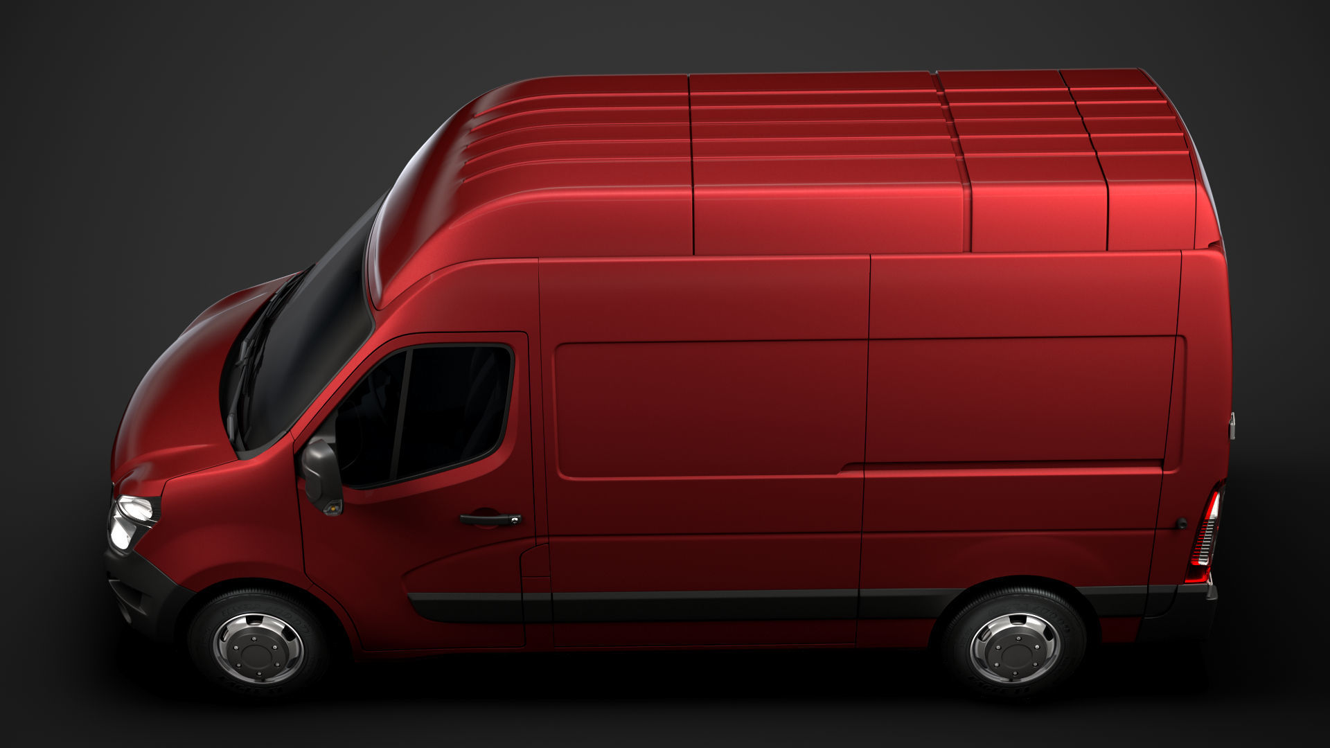 Nissan NV 400 L2H3 Van 2020 3D model_4