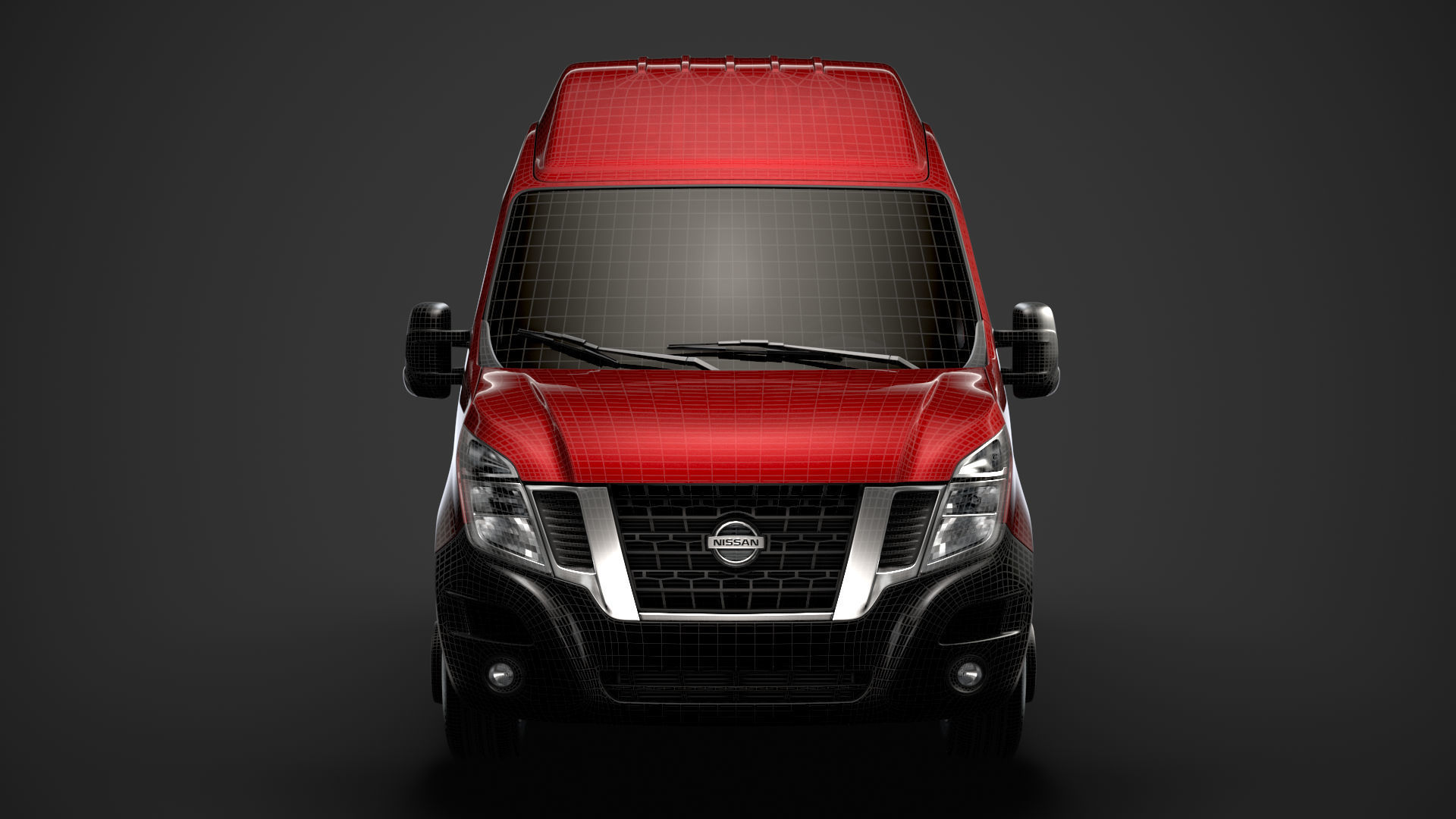 Nissan NV 400 L2H3 Van 2020 3D model_37