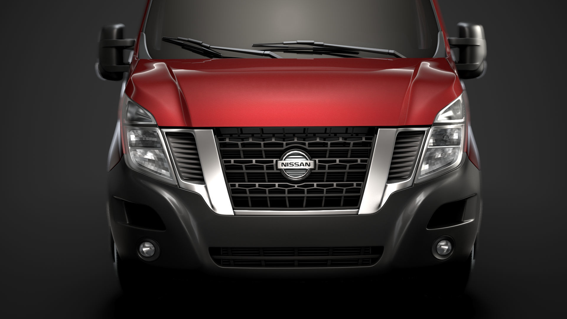 Nissan NV 400 L2H3 Van 2020 3D model_6