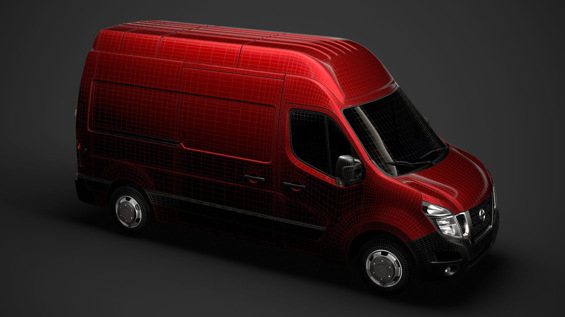 Nissan NV 400 L2H3 Van 2020 3D model_40