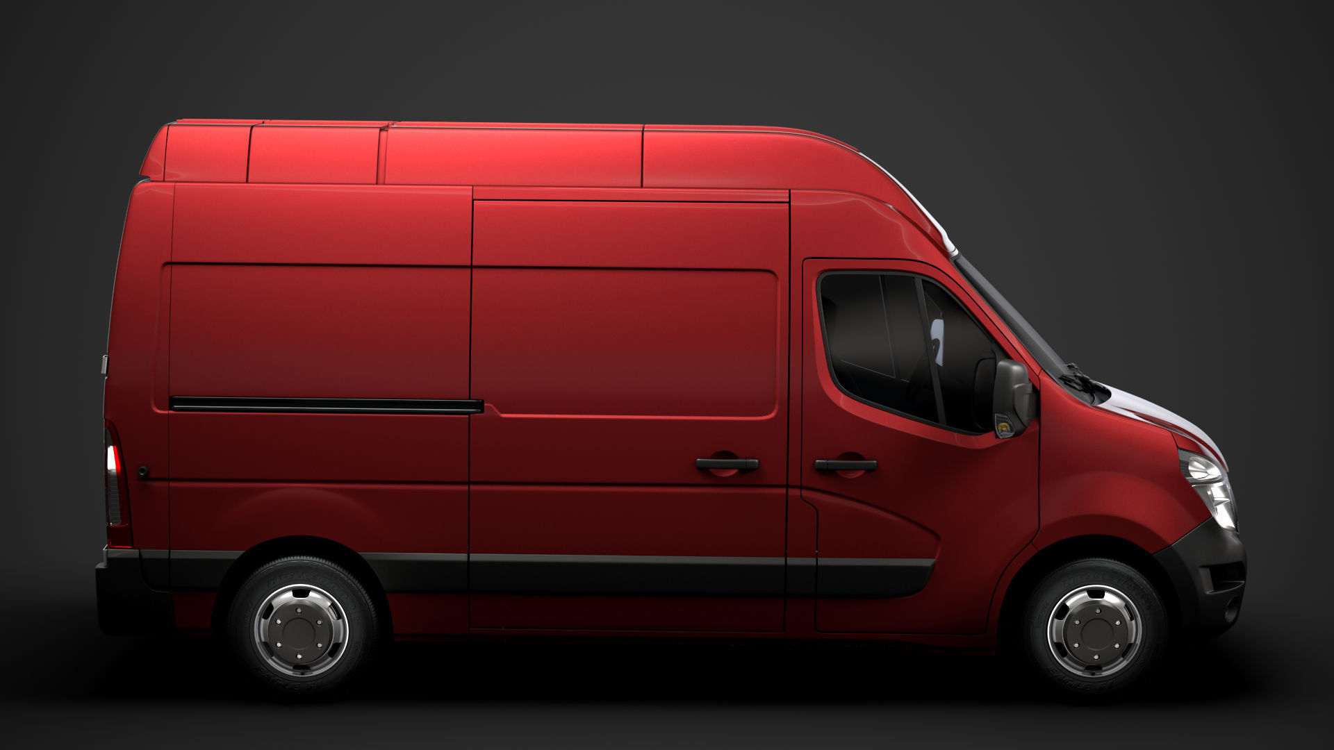 Nissan NV 400 L2H3 Van 2020 3D model_1