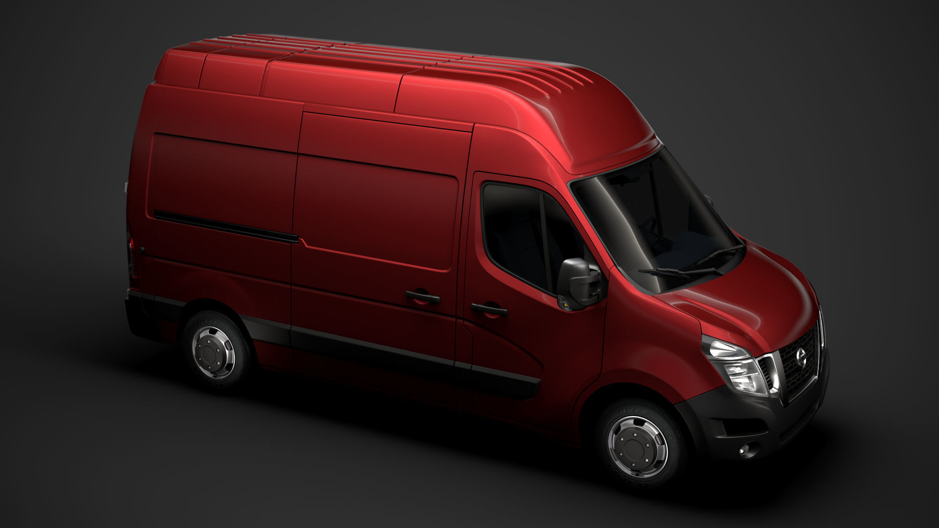 Nissan NV 400 L2H3 Van 2020 3D model_12