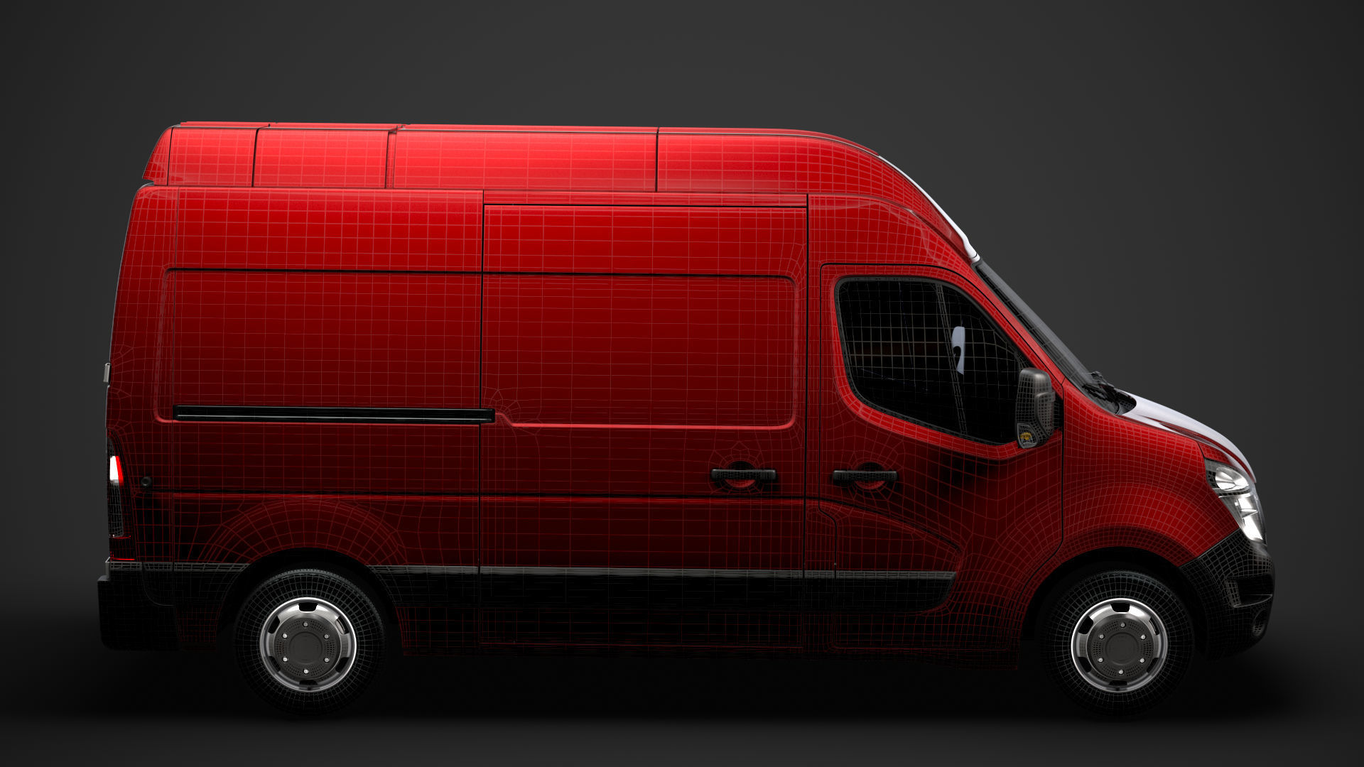 Nissan NV 400 L2H3 Van 2020 3D model_29