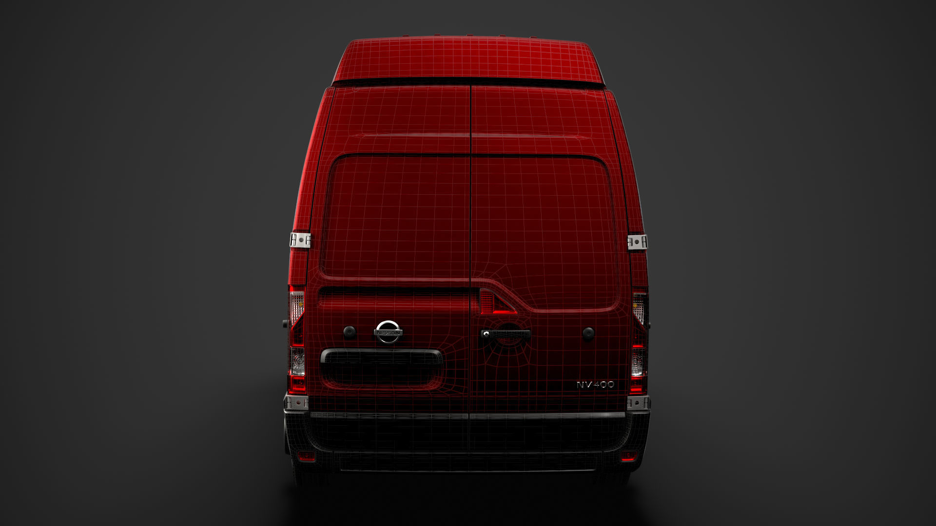 Nissan NV 400 L2H3 Van 2020 3D model_41