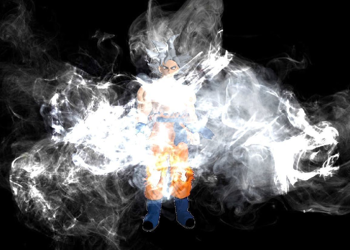 Dragon ball Super - Utra instinct goku 3D print model_11