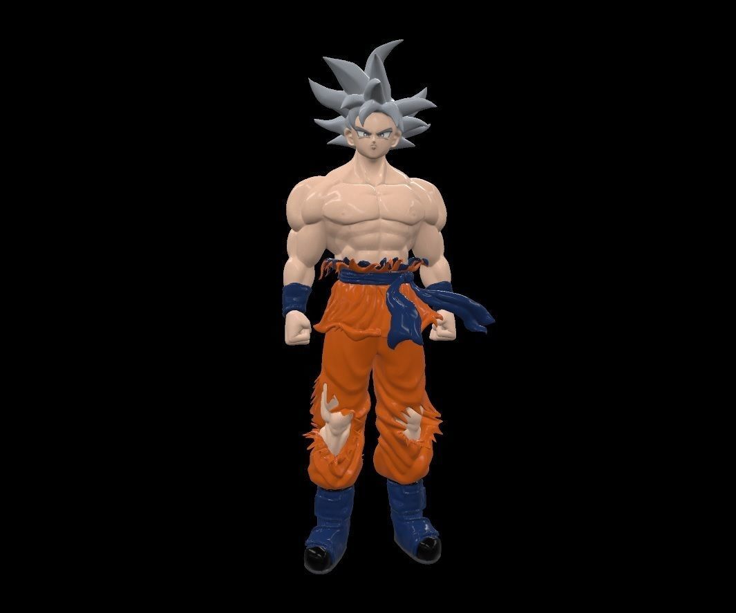 Dragon ball Super - Utra instinct goku 3D print model_7
