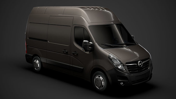 Opel Movano L2H3 Van 2020 3D model