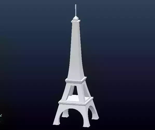 eifeltower eiffel tower Free 3D model