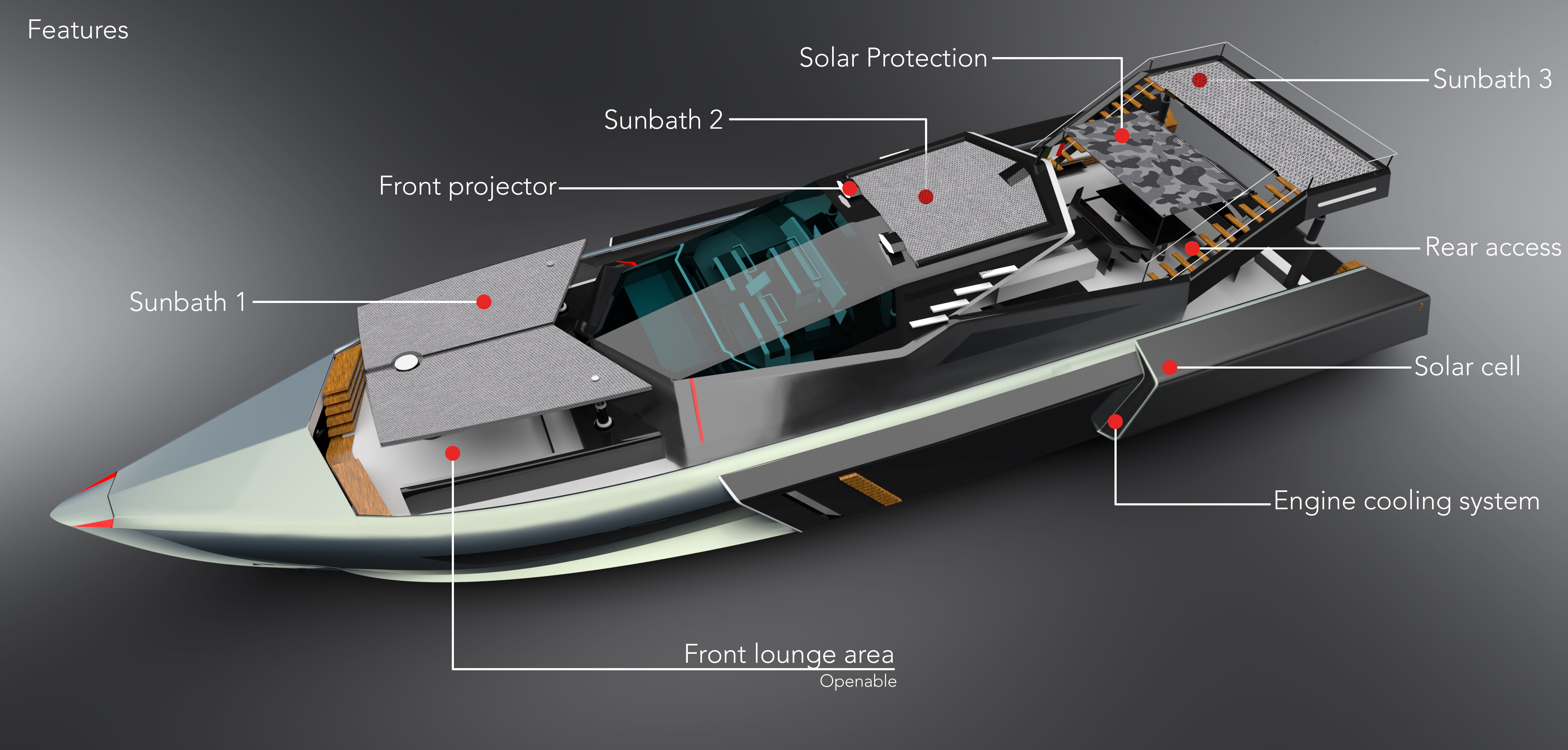 Yacht Boat concept Principessa 3D model_3