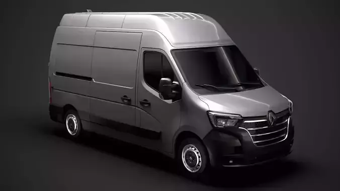Renault Master L2H3 Van 2020 3D model