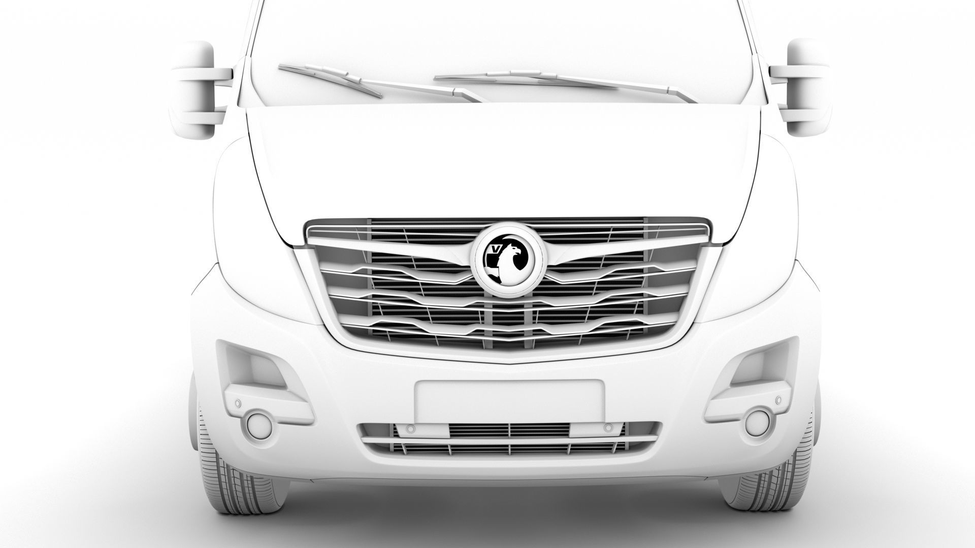 Vauxhall Movano L2H3 Van 2020 3D model_14