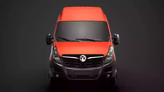 Vauxhall Movano L2H3 Van 2020 3D model