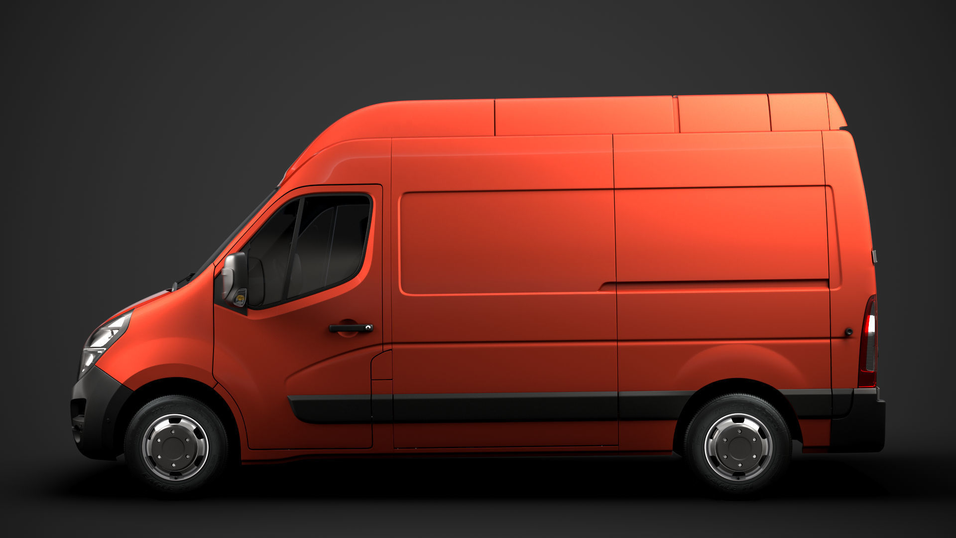 Vauxhall Movano L2H3 Van 2020 3D model_37
