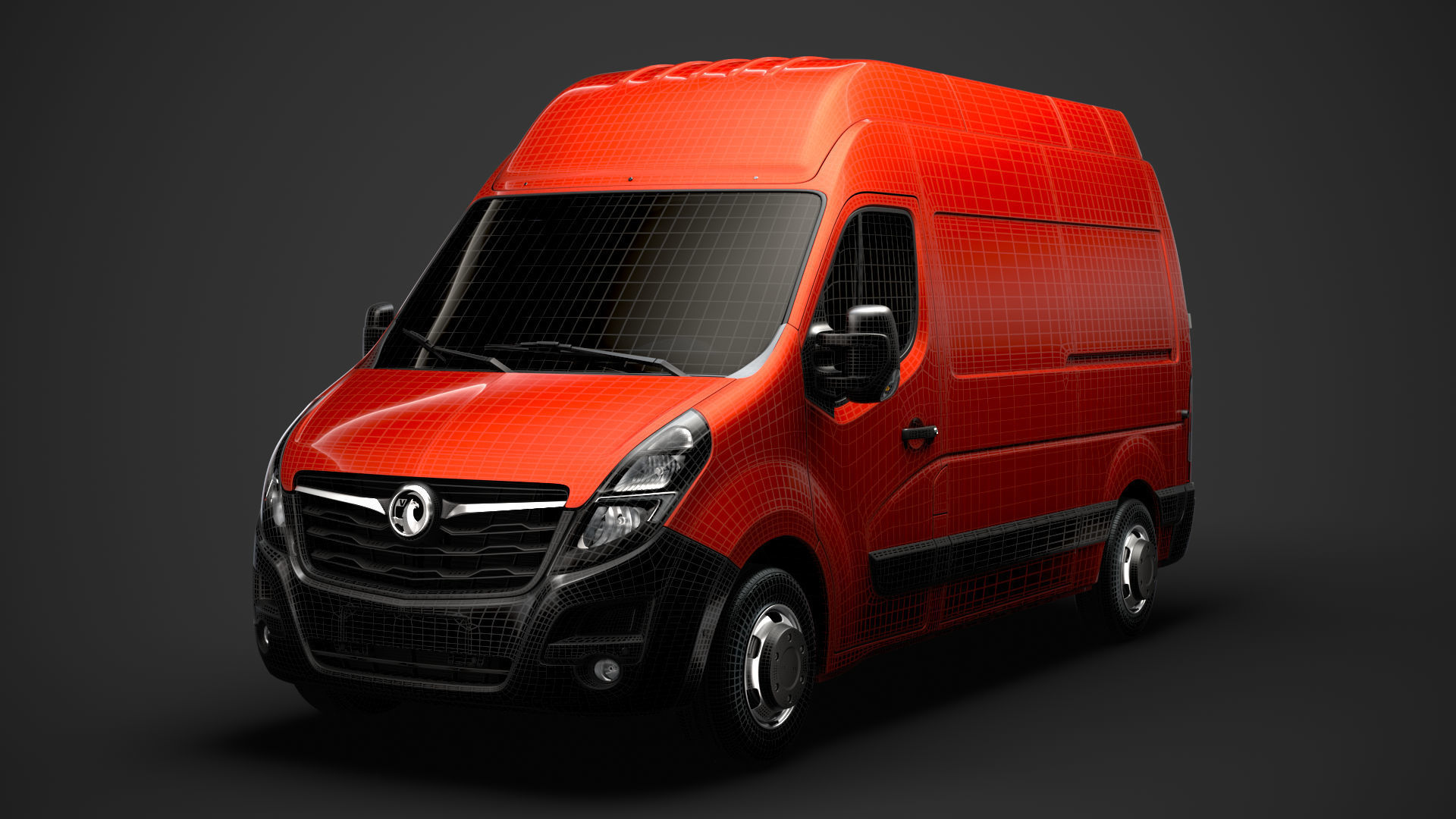 Vauxhall Movano L2H3 Van 2020 3D model_30