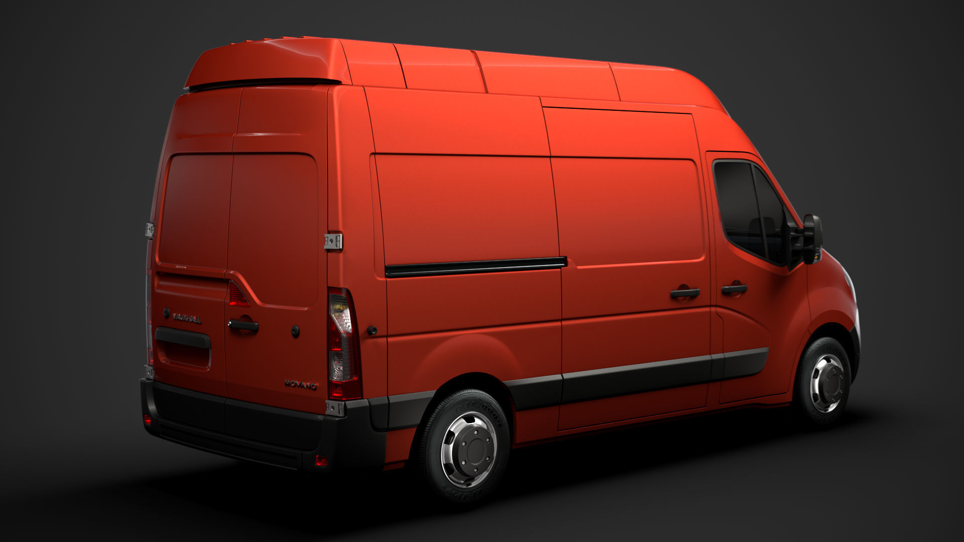Vauxhall Movano L2H3 Van 2020 3D model_40