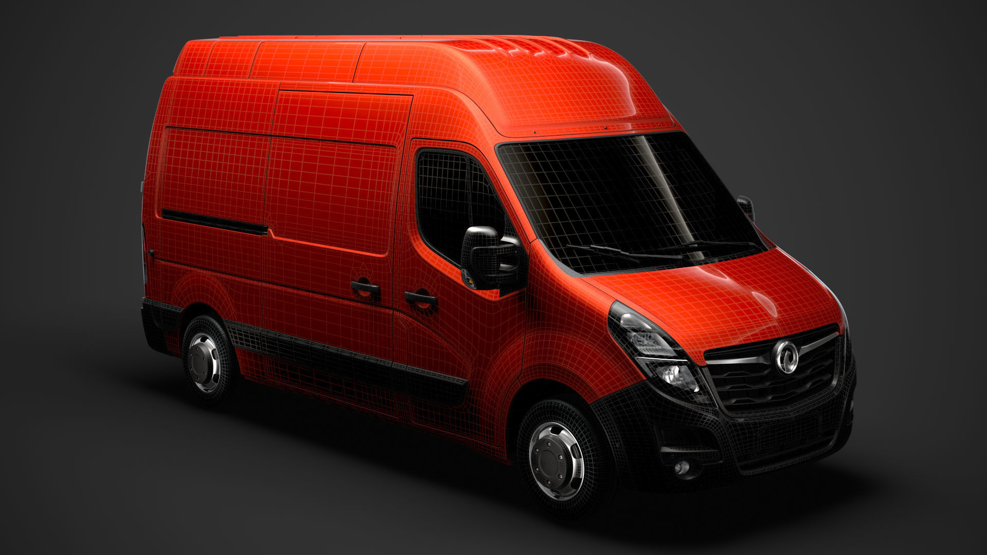 Vauxhall Movano L2H3 Van 2020 3D model_22