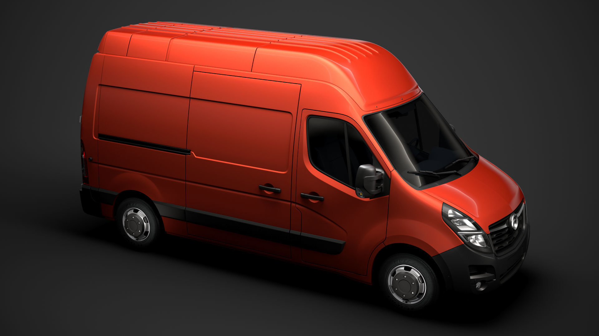 Vauxhall Movano L2H3 Van 2020 3D model_6
