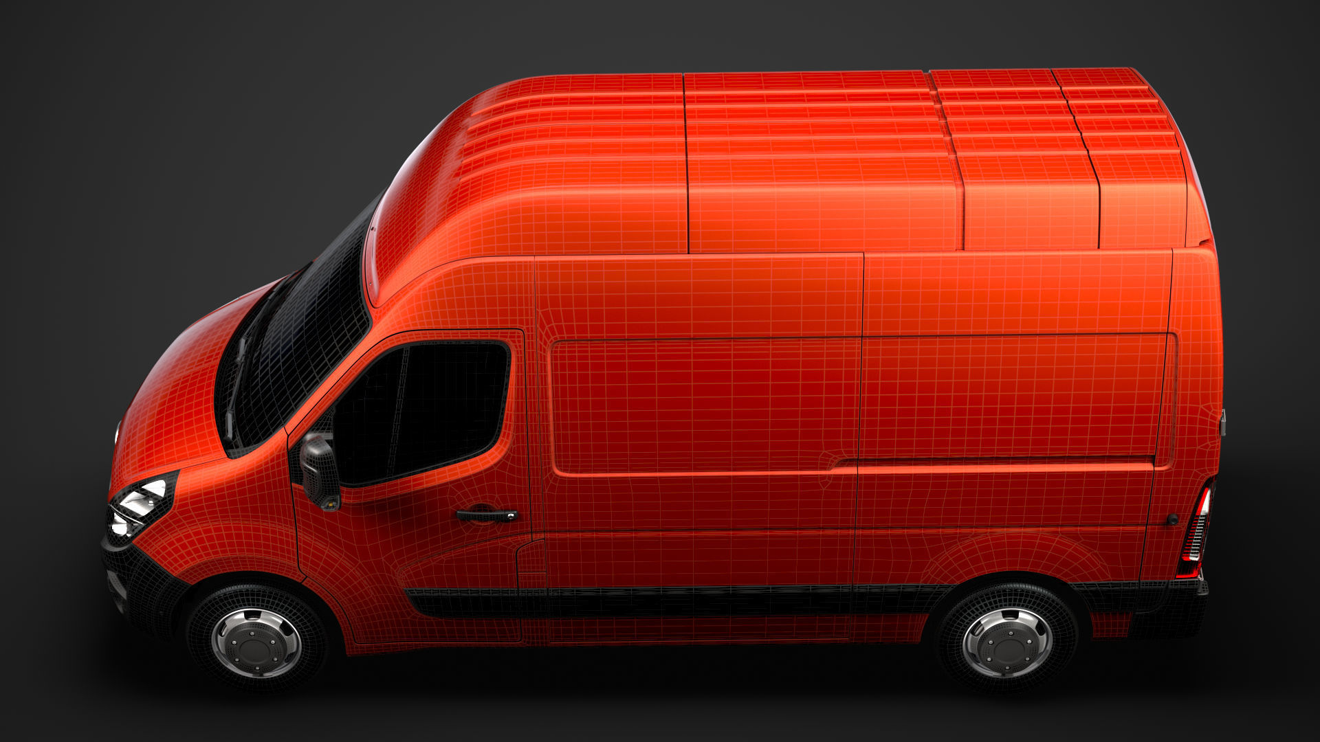 Vauxhall Movano L2H3 Van 2020 3D model_26