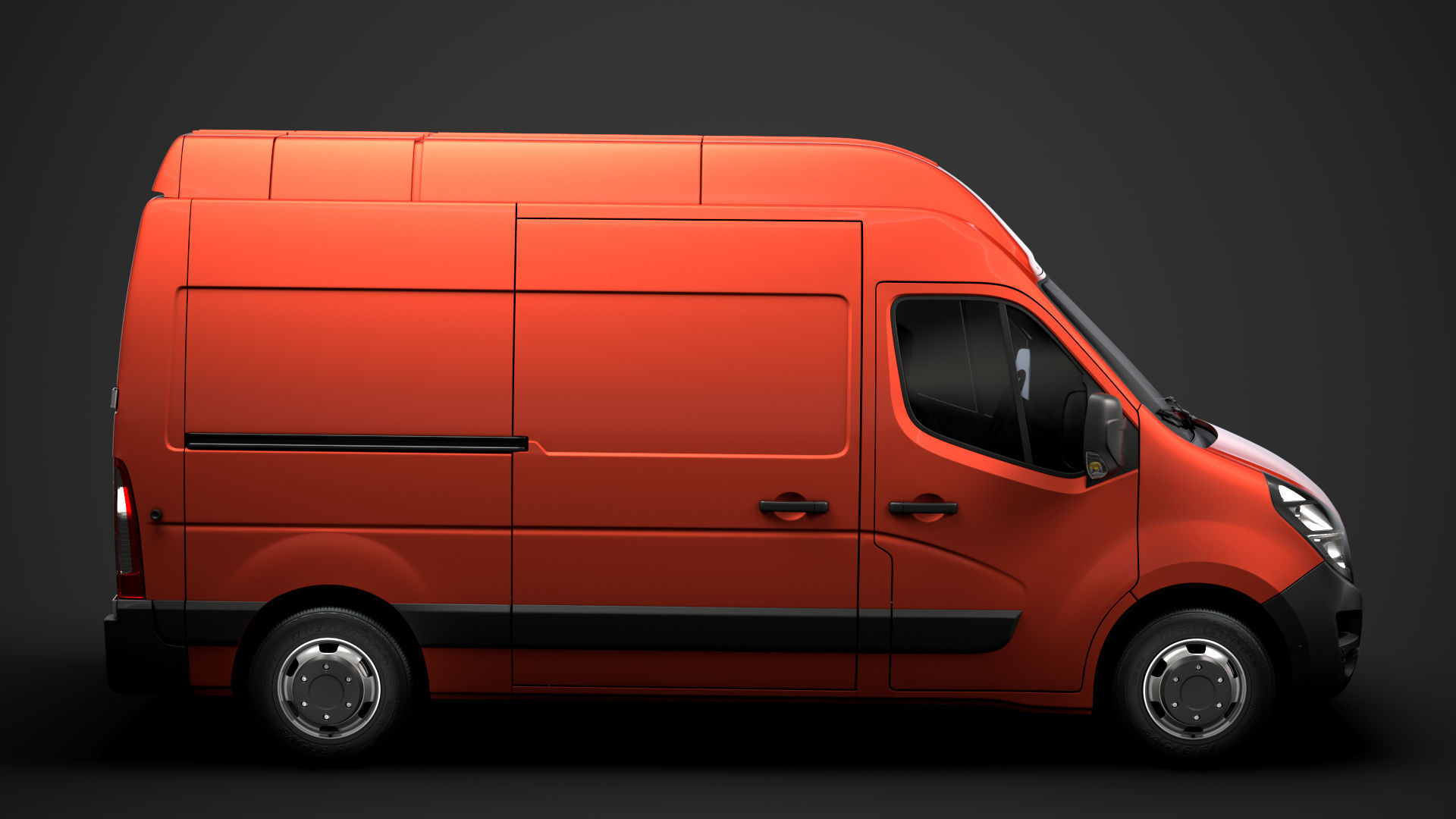 Vauxhall Movano L2H3 Van 2020 3D model_39