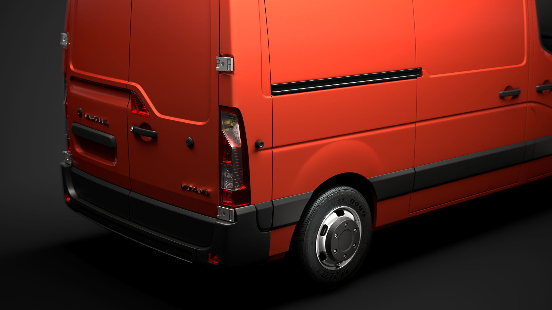 Vauxhall Movano L2H3 Van 2020 3D model_5