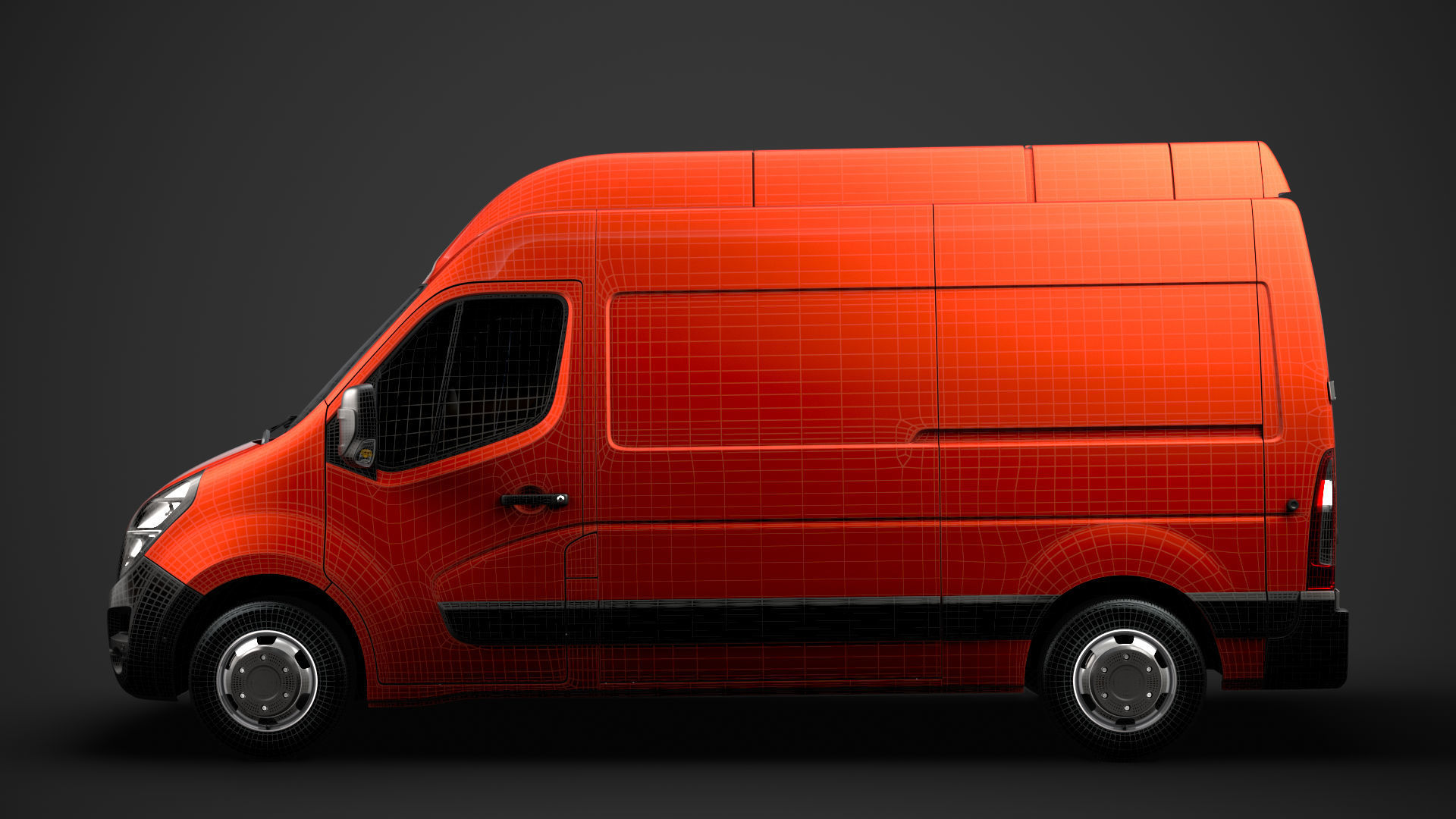 Vauxhall Movano L2H3 Van 2020 3D model_28