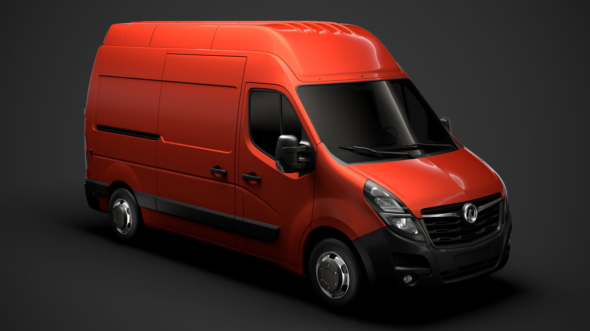 Vauxhall Movano L2H3 Van 2020 3D model_38