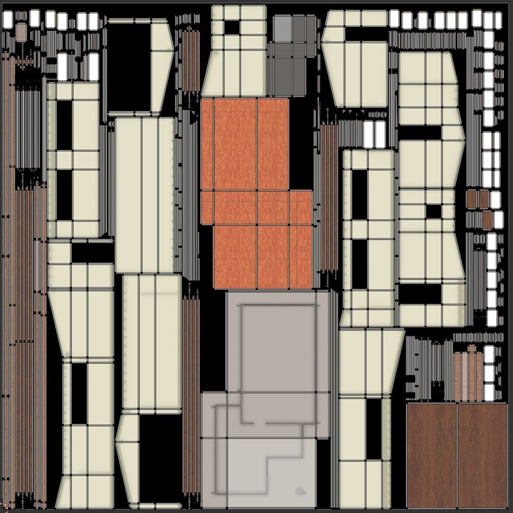 Italian Farm Building - Garage 1 3D model_11