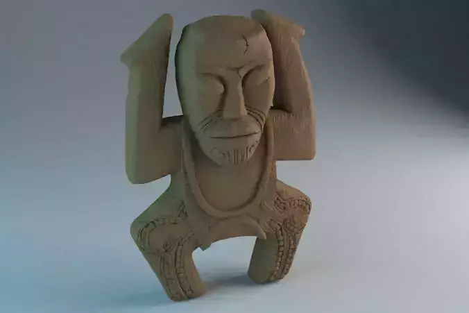 Kho lanta  totem 2020 HQ 30cm 3dprint 